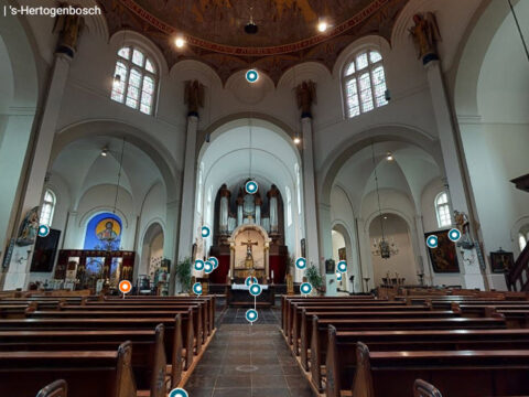 virtuele rondleiding kerk